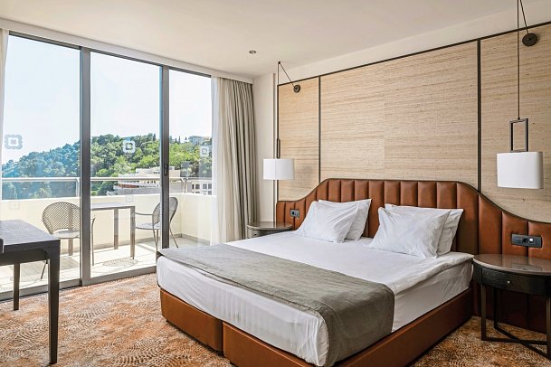 Iberostar Waves Bellevue - Wohnbeispiel Juniorsuite Gartenblick (Zimmercodierungen JB1 & JB2)