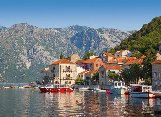 Montenegro in allen Facetten erleben - Perast in der Bucht von Kotor