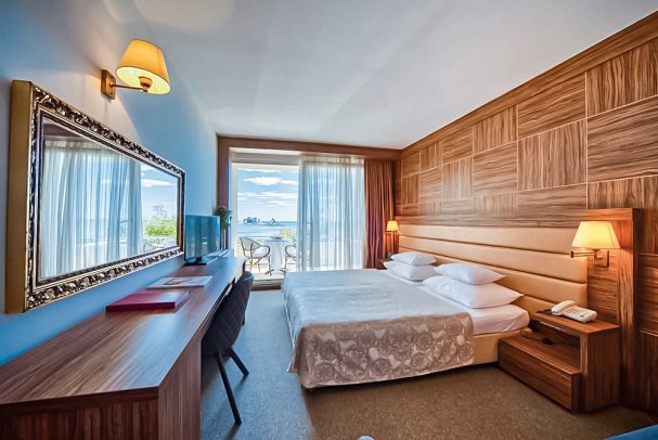 Palas - Wohnbeispiel Doppelzimmer Meerblick (Zimmercodierung DBM)