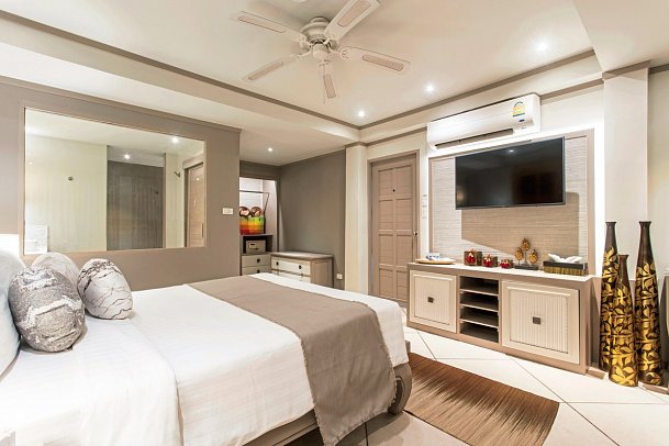 Rocky's Boutique Resort - Wohnbeispiel Deluxe Garden View (Zimmercodierung UDG)