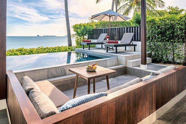 NH Collection Samui Peace Resort - Wohnbeispiel One Bedroom Beachfront Pool Villa (Zimmercodierung VMO)