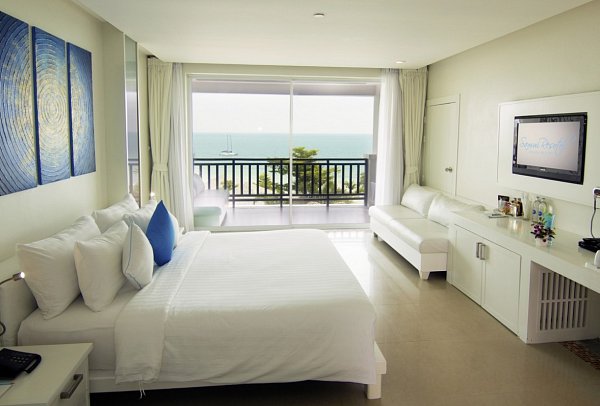 Samui Resotel Beach Resort - Wohnbeispiel Superior Sea View (Zimmercodierung USM)