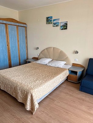 Perla - Wohnbeispiel Doppelzimmer (Zimmercodierungen DB1 & DC1)