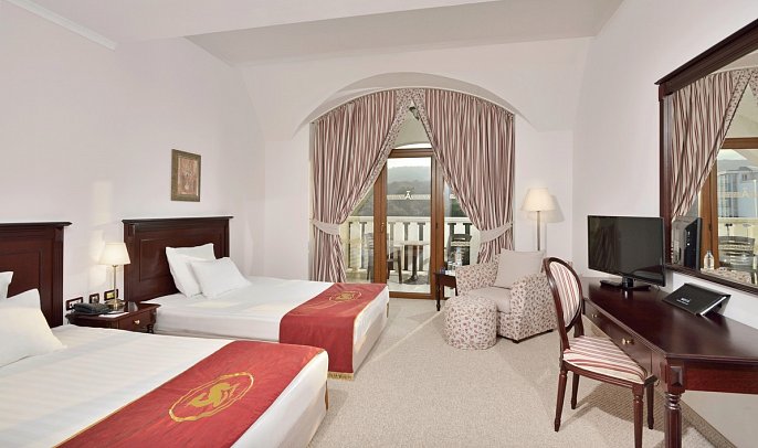Melia Grand Hermitage - Wohnbeispiel Doppelzimmer (Zimmercodierungen DB1 & DC1)