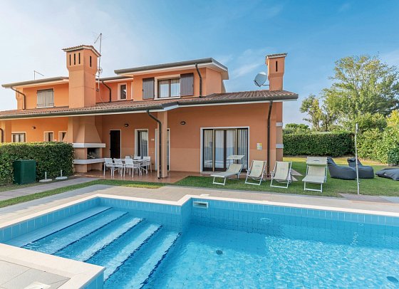 Ferieninsel Albarella - Hausbeispiel Holiday Home Pool (Zimmercodierung HB3)