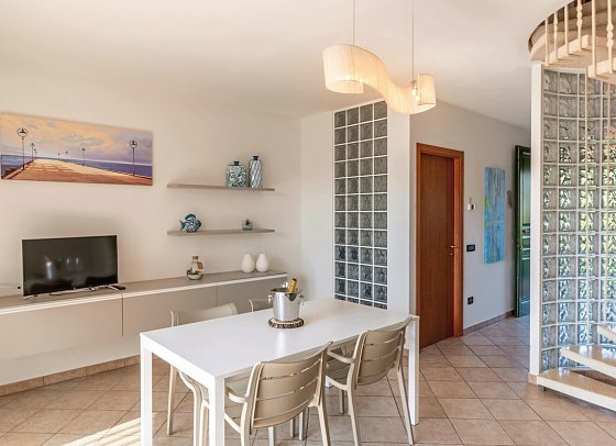 Ferieninsel Albarella - Wohnbeispiel S3_2-Schlafzimmer-App. (Zimmercodierung OB1)