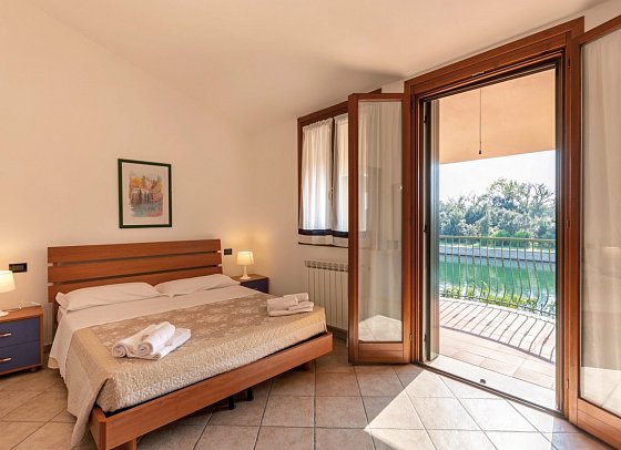 Ferieninsel Albarella - Wohnbeispiel S3_2-Schlafzimmer-App. (Zimmercodierung OB1)