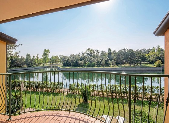 Ferieninsel Albarella - Beispiel Balkon (Zimmercodierung OB1)