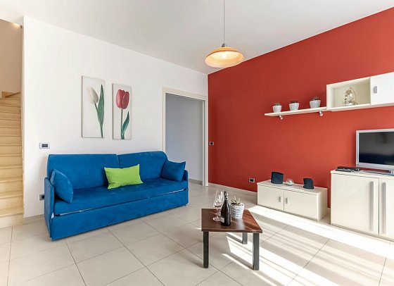 Ferieninsel Albarella - Wohnbeispiel S3M_2-Schlafzimmer-App. (Zimmercodierung OB2)