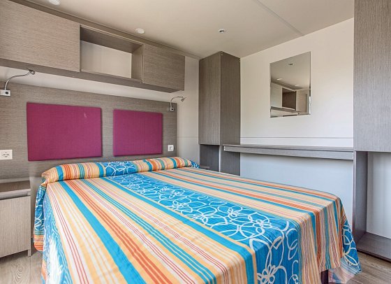 Camping Rosapineta Süd - Wohnbeispiel Mobilheim (Zimmercodierungen CB1, CB2 & CB3)