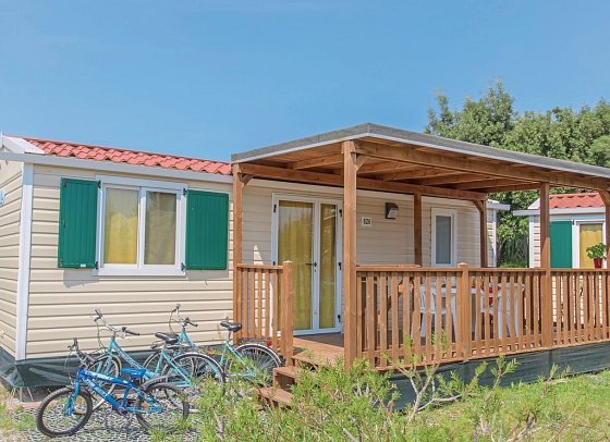 Camping Rosapineta Süd - Wohnbeispiel Mobilheim (Zimmercodierungen CB1, CB2 & CB3)