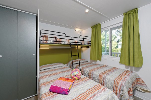 Camping Pino Mare - Wohnbeispiel Mobilheim Green (Zimmercodierung CB1)