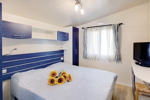 Camping Pino Mare - Wohnbeispiel Mobilheim Gold (Zimmercodierung CB3)