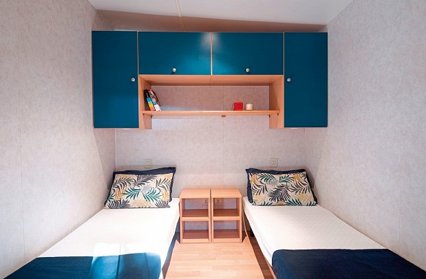 Camping Village Cavallino - Wohnbeispiel Mobilheim Baia Lux Evolution (Zimmercodierung CD1)