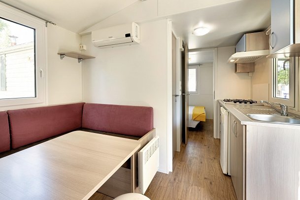 Camping Classe Village - Wohnbeispiel Mobilheim Adria (Zimmercodierung CB1)