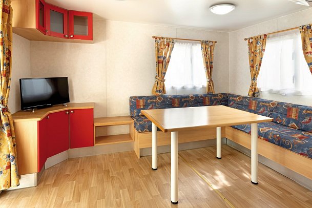 Camping Classe Village - Wohnbeispiel Mobilheim Mediterranean (Zimmercodierung CB2)