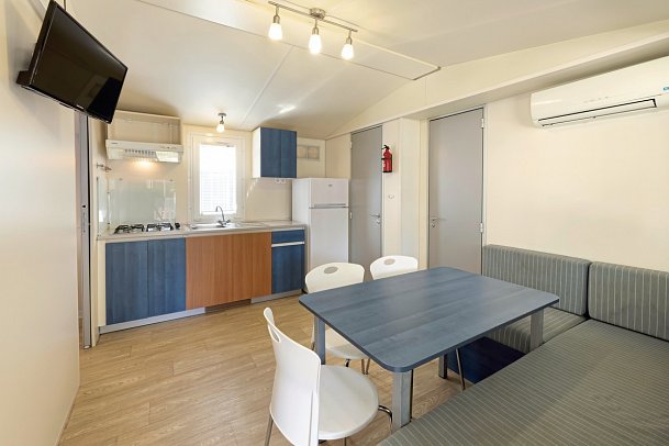 Camping Classe Village - Wohnbeispiel Mobilheim Atlantic (Zimmercodierung CB4)