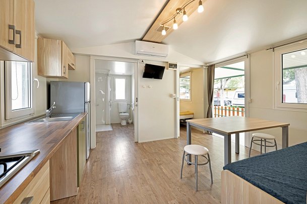 Camping Classe Village - Wohnbeispie lMobilheim Tyrrhenian (Zimmercodierung CB5)