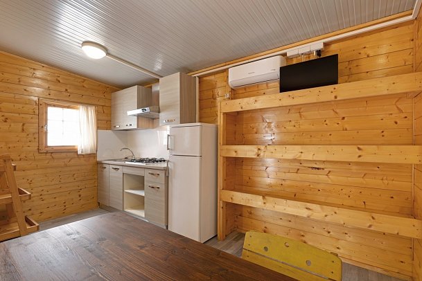 Camping Classe Village - Wohnbeispiel Chalet Mediterranean (Zimmercodierung CF1)