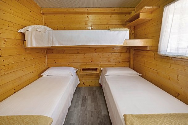 Camping Classe Village - Wohnbeispiel Chalet Mediterranean (Zimmercodierung CF1)
