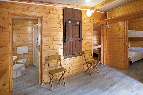 Camping Classe Village - Wohnbeispiel Chalet Mediterranean (Zimmercodierung CF1)