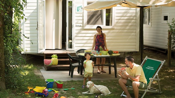 Camping Sabbiadoro - Wohnbeispiel Mobilheim
