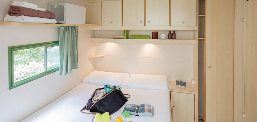 Camping Sabbiadoro - Wohnbeispiel Mobilheim 1 Mod G MH1 1-5 P. (Zimmercodierung CB1)