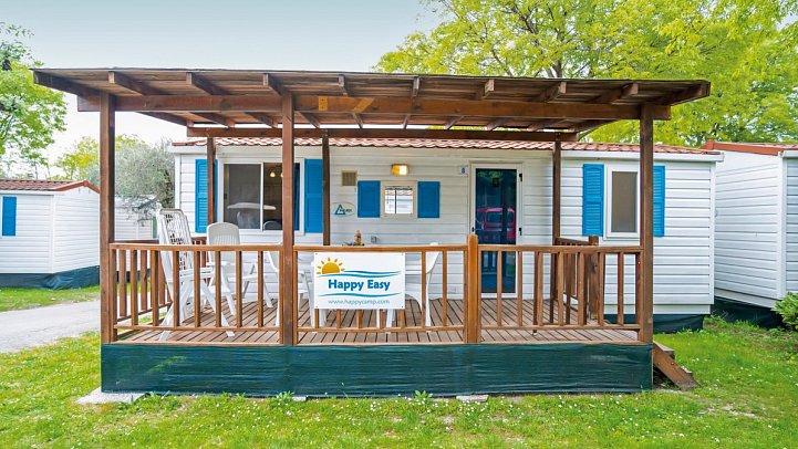 Rosapineta Camping Village (by Happy Camp) - Wohnbeispiel Mobilheim Happy Easy (Zimmercodierung CG1)