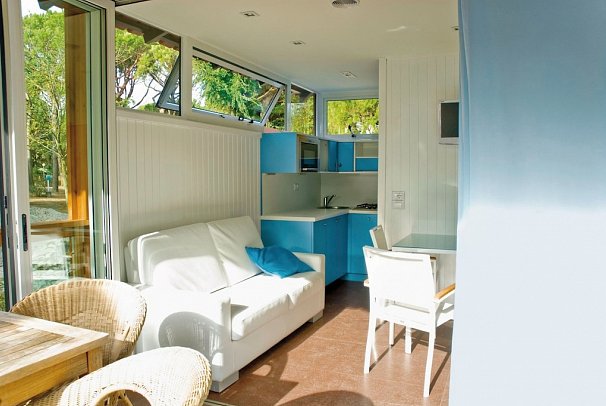 Jesolo Family Resort - Wohnbeispiel Chalet Comfort (Zimmercodierung CB4)