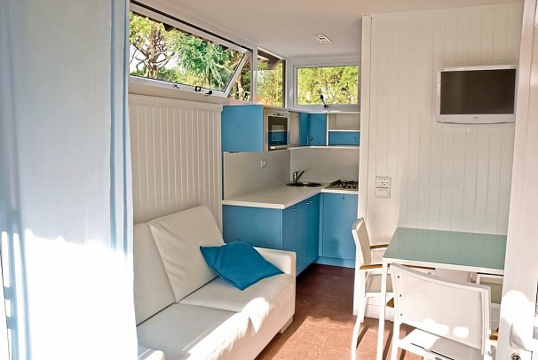 Jesolo Family Resort - Wohnbeispiel Chalet Comfort (Zimmercodierung CB4)