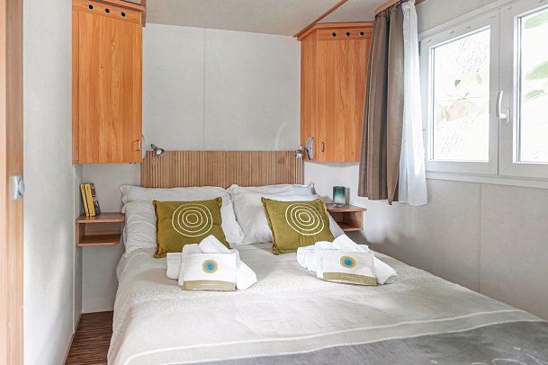 Jesolo Family Resort - Wohnbeispiel Mobilheim Lodge (Zimmercodierung CB1)