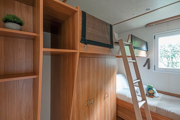 Jesolo Family Resort - Wohnbeispiel Mobilheim Lodge (Zimmercodierung CB1)