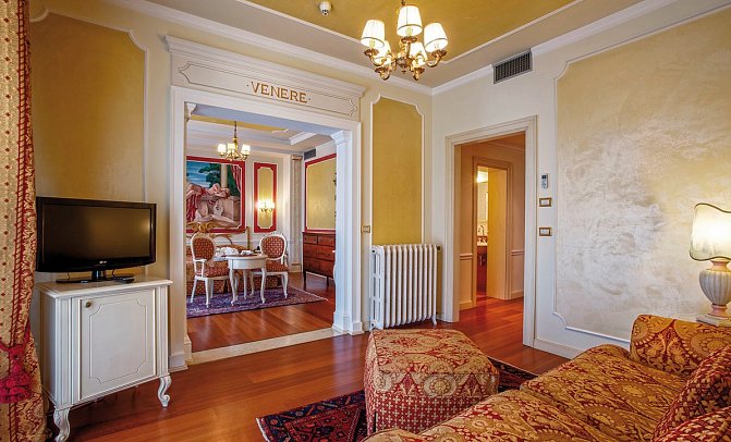 Quisisana Terme - Wohnbeispiel Juniorsuite (Zimmercodierung JB1)