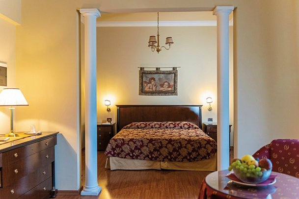 Salus Terme - Wohnbeispiel Juniorsuite (Zimmercodierung JB1)