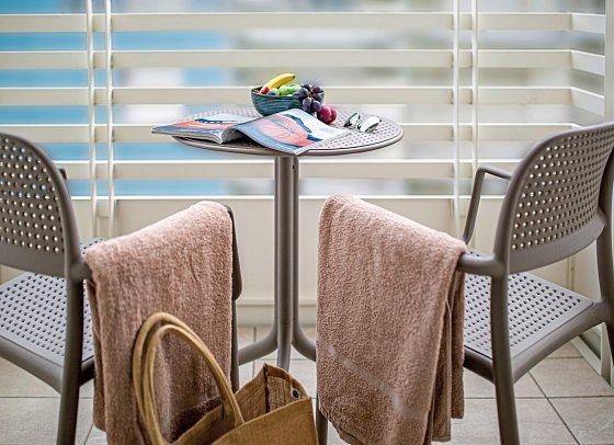 Capitol - Beispiel Balkon Doppelzimmer Superior (Zimmercodierung DSN)