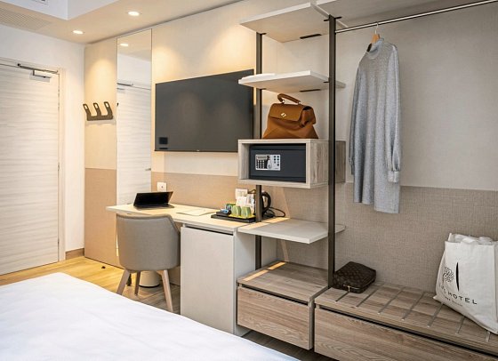 Life Hotel - Wohnbeispiel Doppelzimmer Life Room (Zimmercodierungen DB1 & DF1)