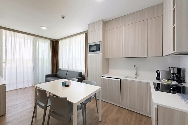 Villaggio Turistico Internazionale - Wohnbeispiel Appartement 1 Schlafzimmer (Zimmercodierung AB1)