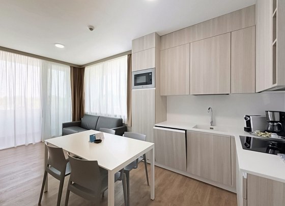 Villaggio Turistico Internazionale - Wohnbeispiel Appartement 1 Schlafzimmer (Zimmercodierung AB1)