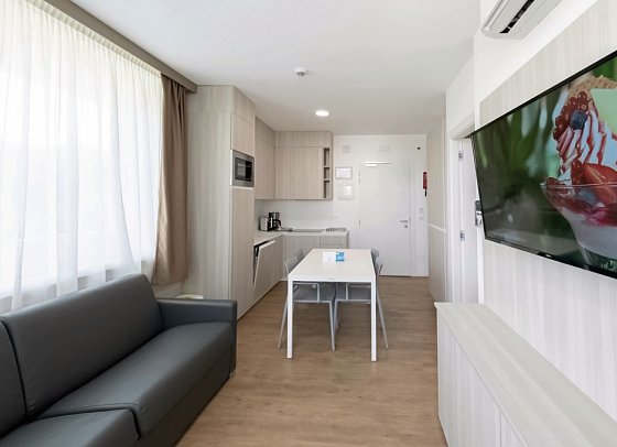 Villaggio Turistico Internazionale - Wohnbeispiel Appartement 1 Schlafzimmer (Zimmercodierung AB1)