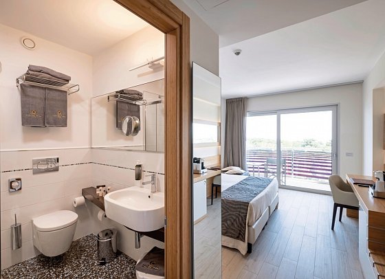 Laguna Park Hotel - Wohnbeispiel Doppelzimmer Luminosa (Zimmercodierung DBN)