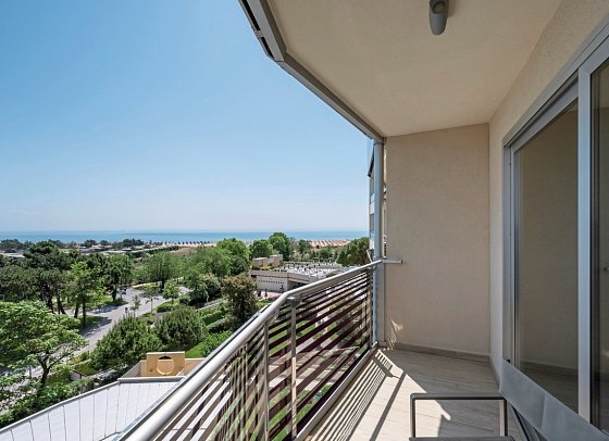 Laguna Park Hotel - Beispiel Balkon Doppelzimmer Luminosa (Zimmercodierung DBN)