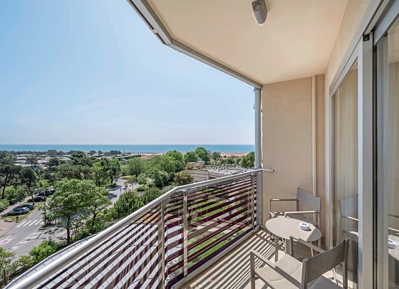 Laguna Park Hotel - Beispiel Balkon Juniorsuite Bella Vista (Zimmercodierung JBN)