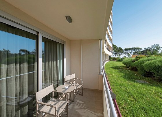 Laguna Park Hotel - Beispiel Balkon Doppelzimmer Classica (Zimmercodierungen DB1 & EB1)