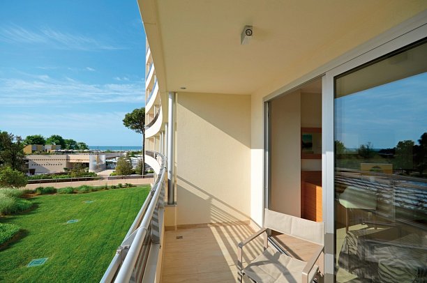 Laguna Park Hotel - Beispiel Balkon Doppelzimmer Classica (Zimmercodierungen DB1 & EB1)