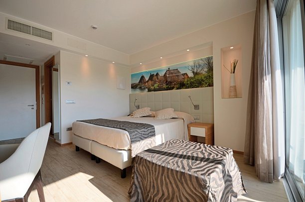 Laguna Park Hotel - Wohnbeispiel Doppelzimmer Classica (Zimmercodierungen DB1 & EB1)