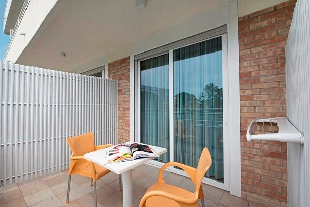 San Marco - Beispiel Balkon (Zimmercodierung DB1)