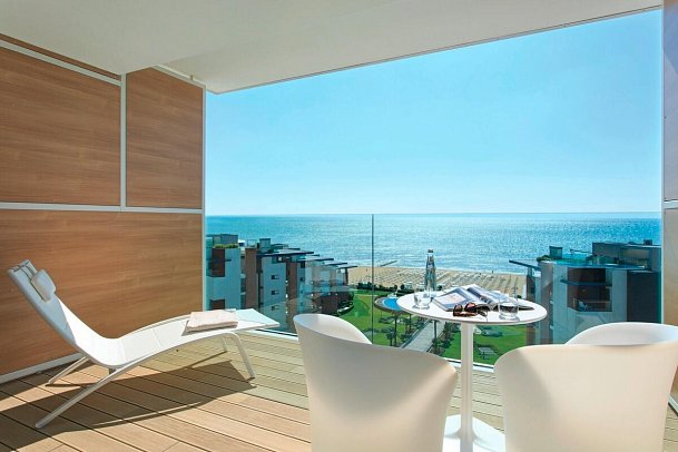 Almar Lido Jesolo - Beispiel Balkon (Zimmercodierung DD1)