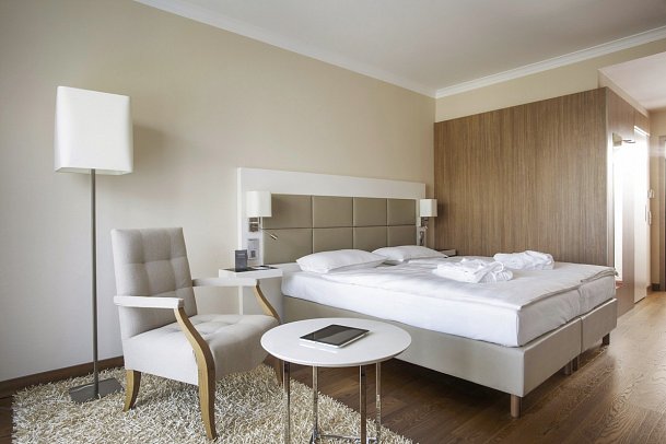 Steigenberger Hotel & Spa Krems - Wohnbeispiel Doppelzimmer Komfort (Zimmercodierung DF1)