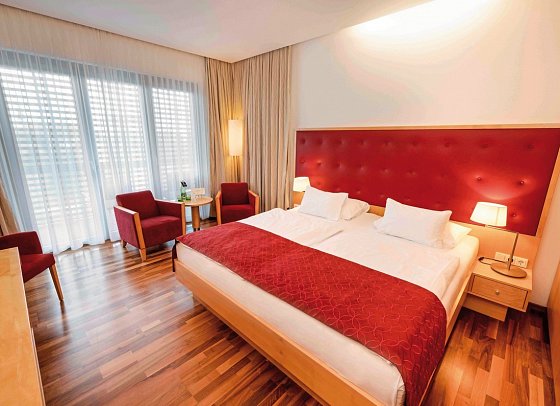 Therme Laa | Hotel | Silent Spa | Villas - Wohnbeispiel Doppelzimmer Superior (Zimmercodierung DS1)