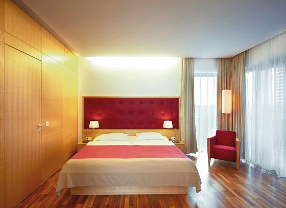 Therme Laa | Hotel | Silent Spa | Villas - Wohnbeispiel Doppelzimmer Superior (Zimmercodierung DS1)